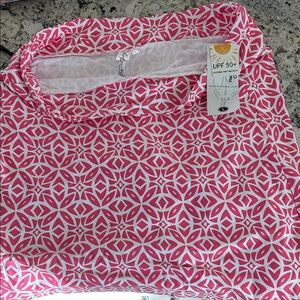 Lulu-B Pink Patterned Skirt